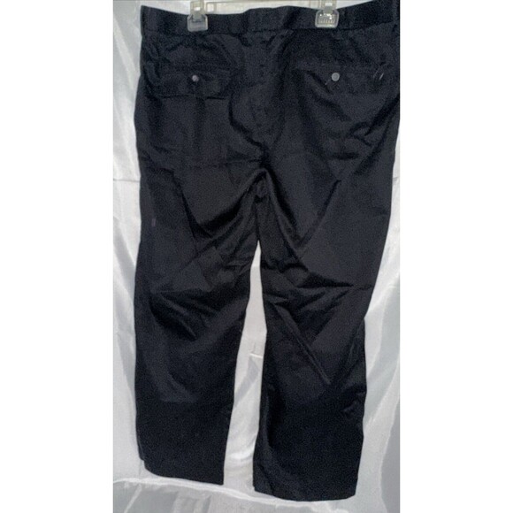 Merona Ultimate Black Pants Mens 44X30 Classic Fit Stain Resistant - Picture 3 of 9